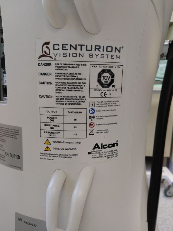 Alcon Centurion Vision System – fakoemulsyfikator okulistyczny